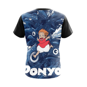 Ponyo New Look Unisex 3D T-shirt