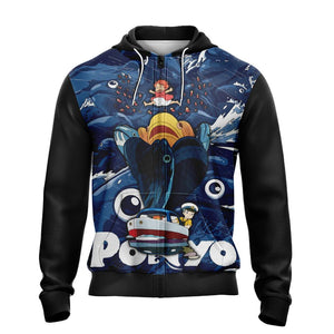 Ponyo New Look Zip Up Hoodie