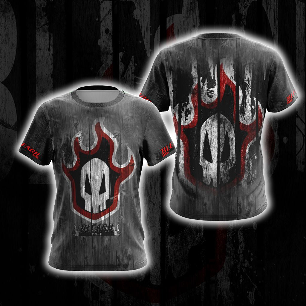 Bleach Skull Unisex 3D T-shirt T-shirt