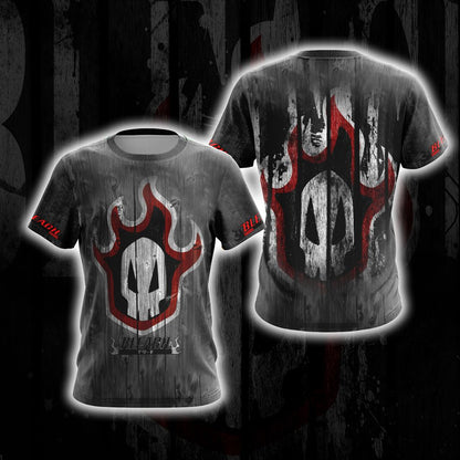 Bleach Skull Unisex 3D T-shirt T-shirt
