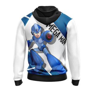 Mega Man New Version Unisex Zip Up Hoodie