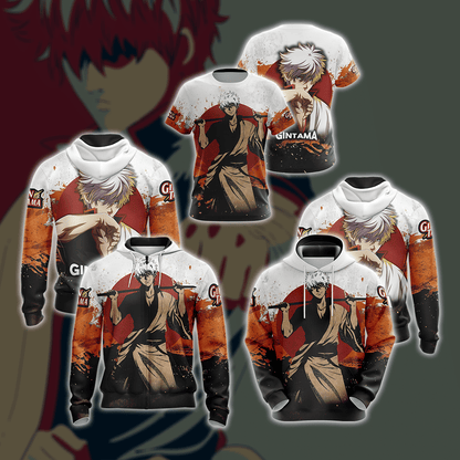 Gintama New Look Unisex 3D T-shirt