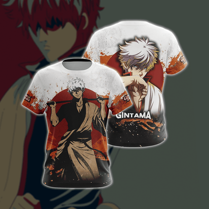 Gintama New Look Unisex 3D T-shirt T-shirt