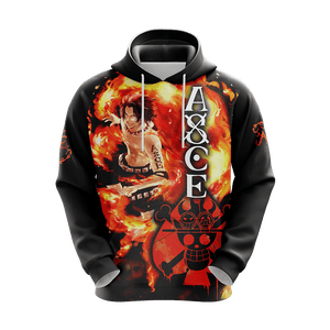One Piece Portgas D. Ace New 3D Hoodie