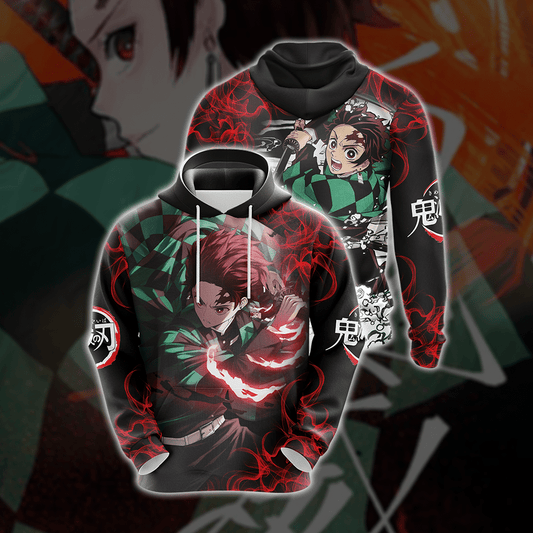 Demon Slayer - Tanjiro Kamado Unisex 3D Hoodie