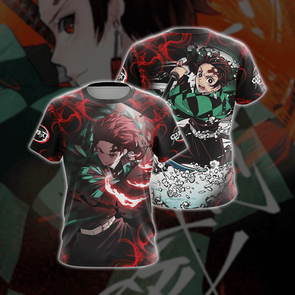 Demon Slayer - Tanjiro Kamado Unisex 3D T-shirt T-shirt