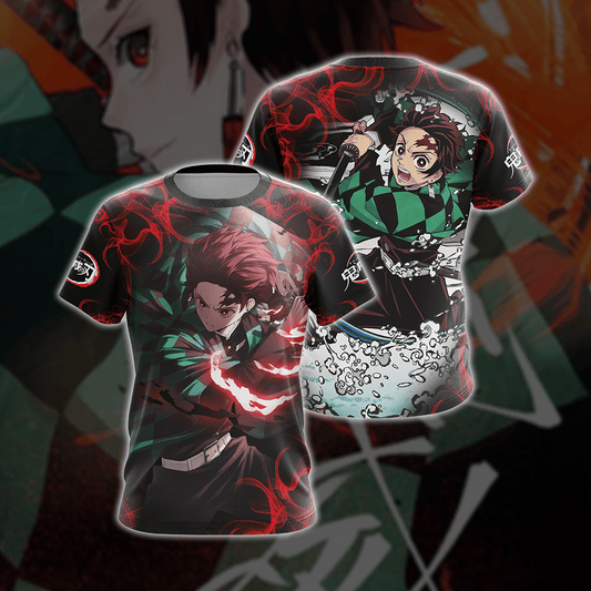 Demon Slayer - Tanjiro Kamado Unisex 3D T-shirt