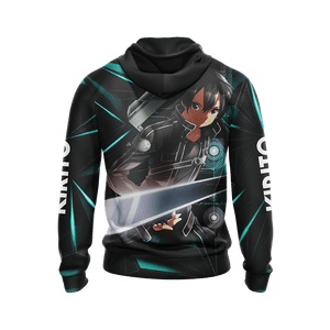 Sword Art Online - Kirito New Look Unisex 3D Hoodie