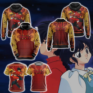 Ranma ½ Ranma New Unisex 3D T-shirt