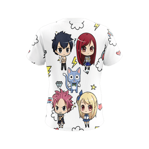 Fairy Tail Chibi Unisex 3D T-shirt