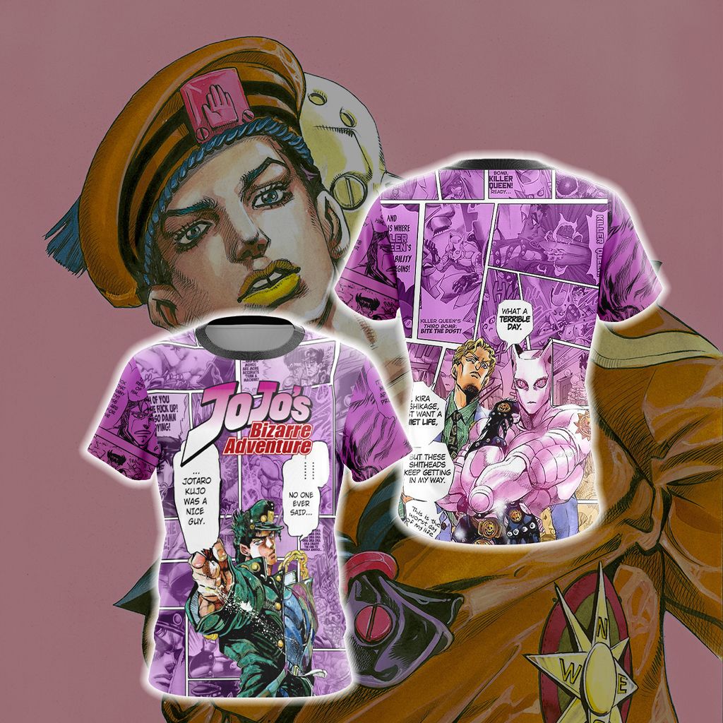 Jojo's Bizarre Adventure New Look Unisex 3D T-shirt T-shirt