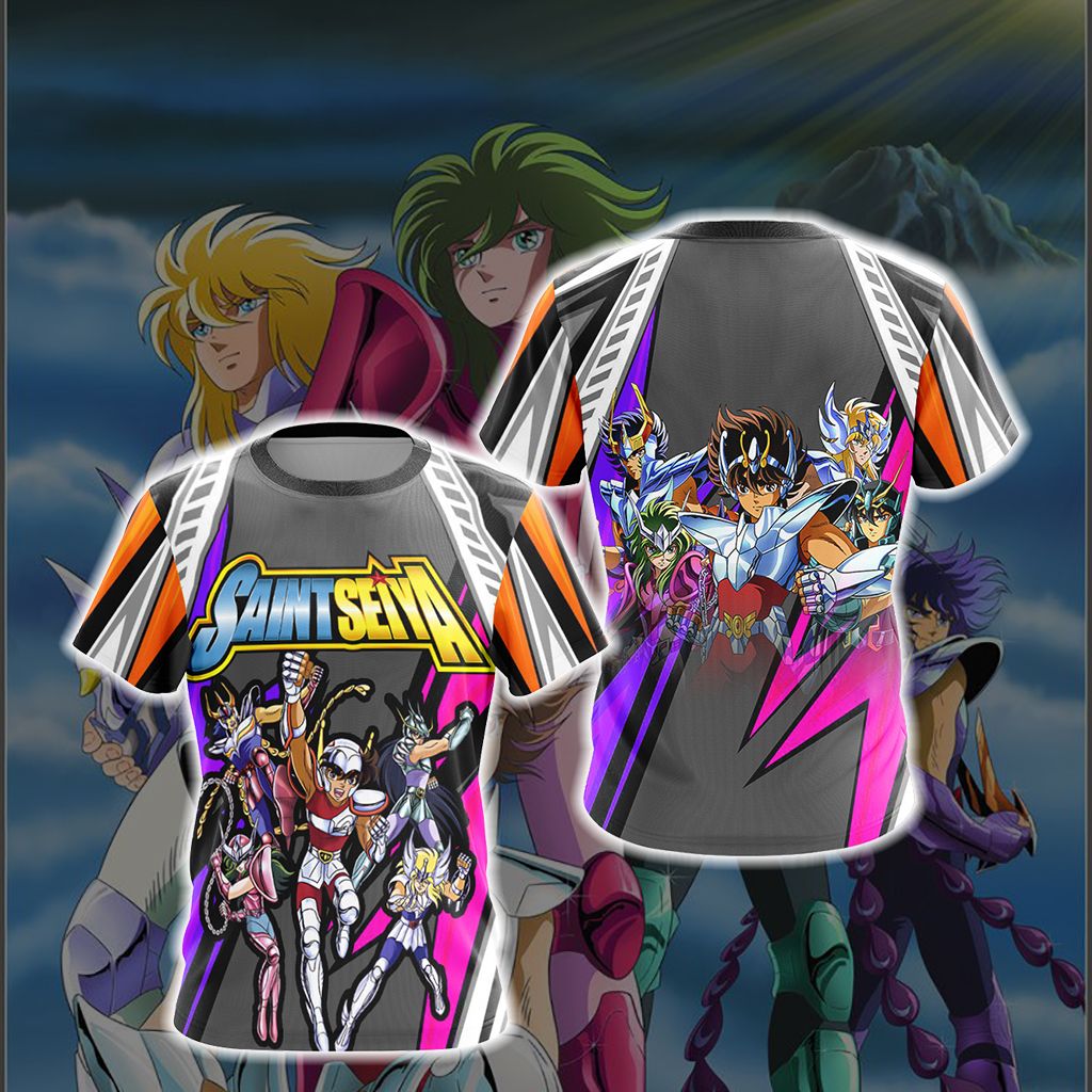Saint Seiya New Version Unisex 3D T-shirt T-shirt