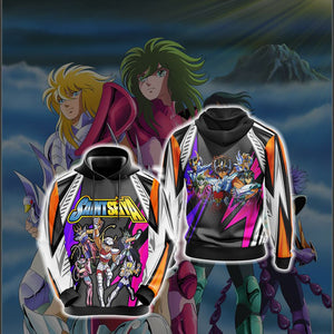 Saint Seiya New Version Unisex 3D Hoodie