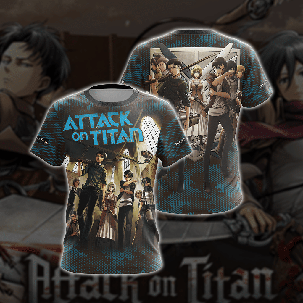 Attack On Titan New Style 3D T-shirt T-shirt