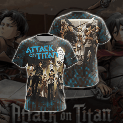 Attack On Titan New Style 3D T-shirt T-shirt
