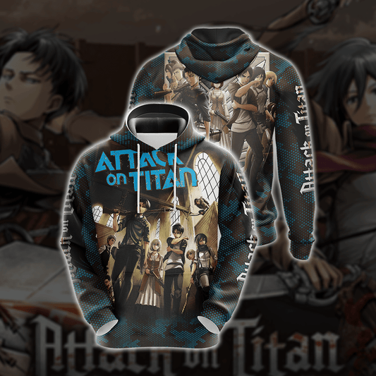 Attack On Titan New Style 3D Hoodie