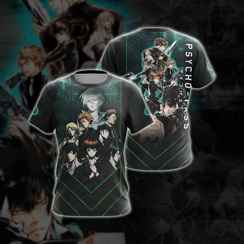 Psycho-Pass Unisex 3D T-shirt T-shirt