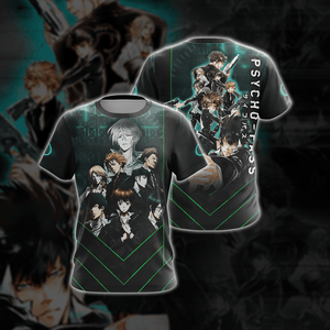 Psycho-Pass Unisex 3D T-shirt