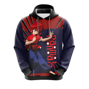 Ranma ½ Cute Unisex 3D Hoodie