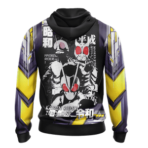 Kamen Rider Zero One Unisex 3D Hoodie