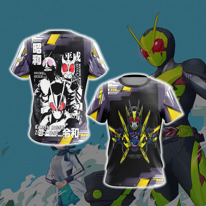 Kamen Rider Zero One Unisex 3D T-shirt T-shirt