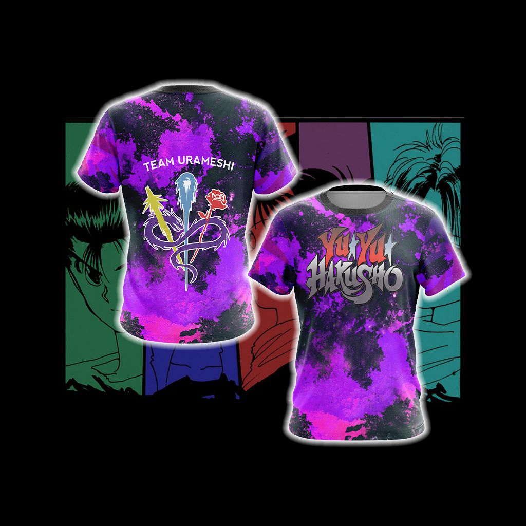 Yu Yu Hakusho - Team Urameshi New Unisex 3D T-shirt T-shirt