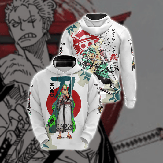 One Piece Zoro New Unisex 3D Hoodie