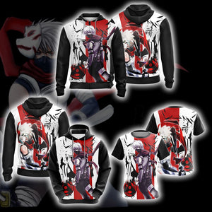 Naruto - Kakashi New Unisex 3D Hoodie