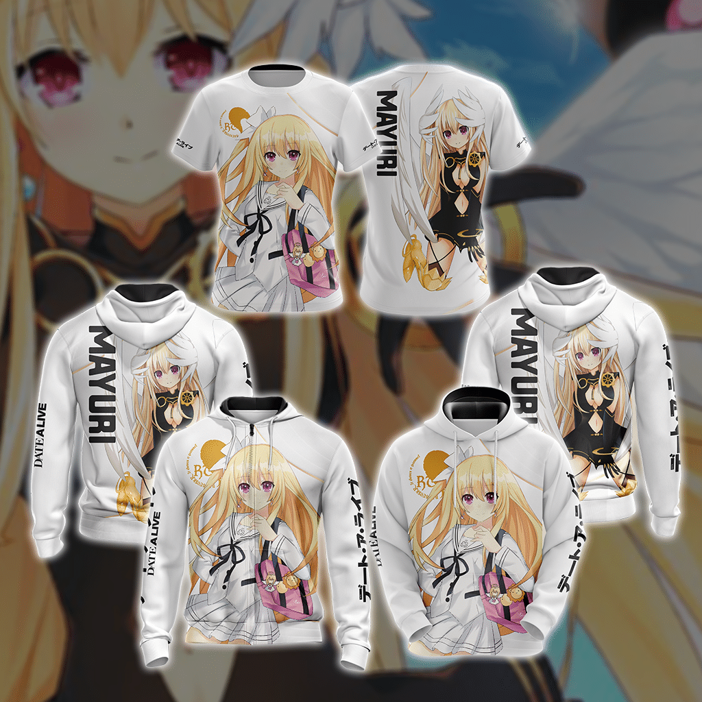 Date A Live - Mayuri Unisex 3D Hoodie - WackyTee