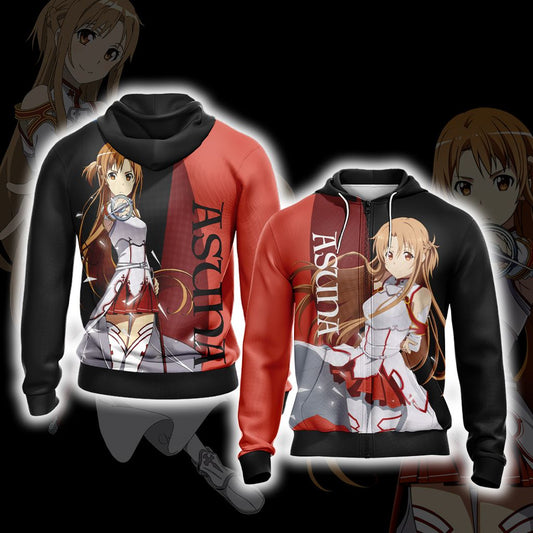 Sword Art Online - Asuna Yukki New Look Unisex 3D Hoodie