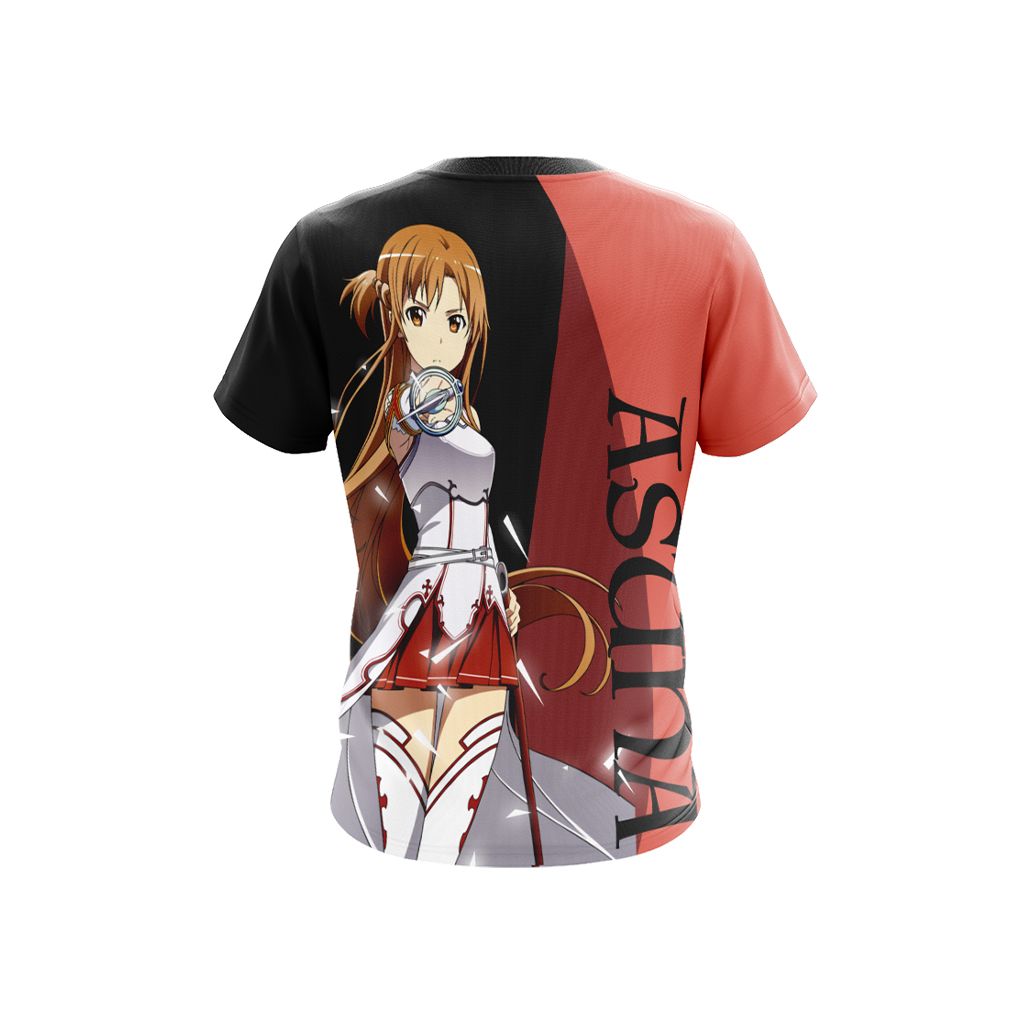 Sword Art Online Asuna Yukki New Look Unisex 3D T-shirt