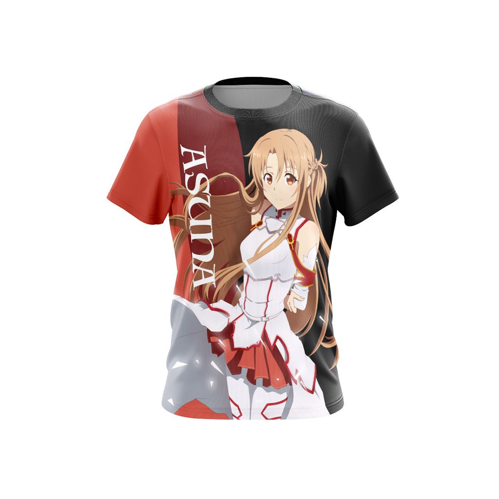 Sword Art Online Asuna Yukki New Look Unisex 3D T-shirt