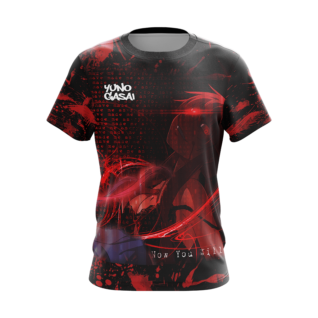 Future Diary Gasai Yuno Unisex 3D T-shirt