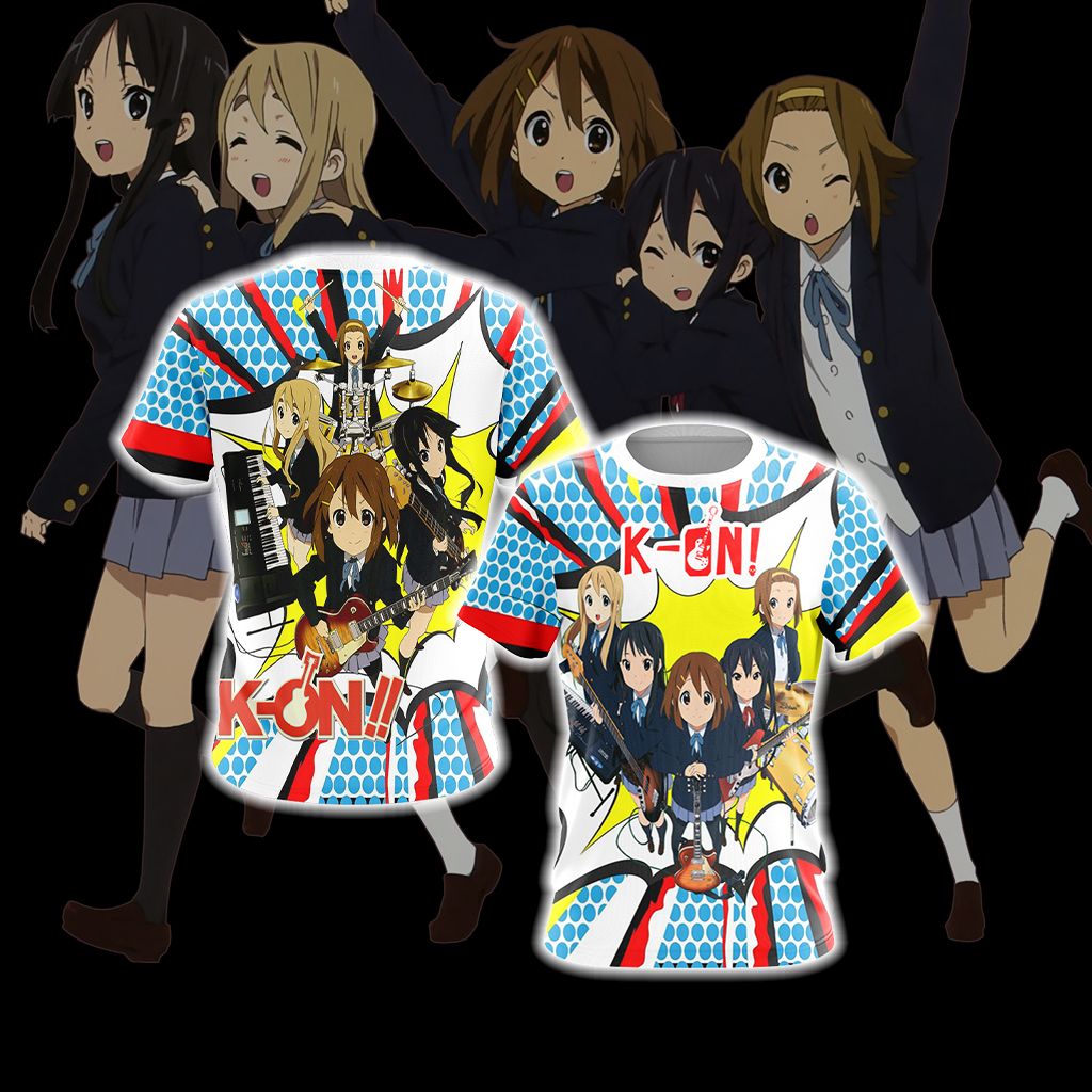 K-On! New Unisex 3D T-shirt T-shirt