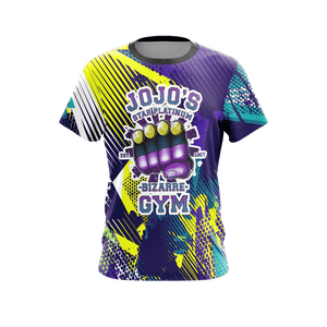 Jojo's Bizarre Adventure - Star Platinum Gym Unisex 3D T-shirt