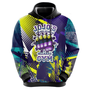 Jojo's Bizarre Adventure - Star Platinum Gym Unisex 3D Hoodie