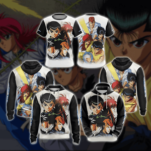 Yu Yu Hakusho Characters Unisex 3D T-shirt