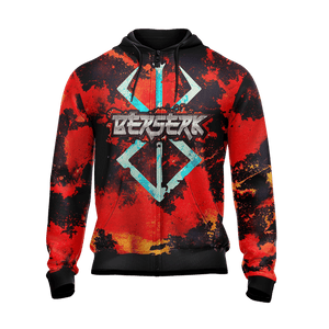 Berserk Unisex Zip Up Hoodie