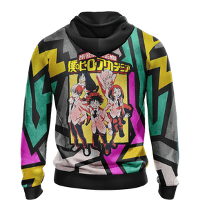 My Hero Academia Characters Unisex Zip Up Hoodie