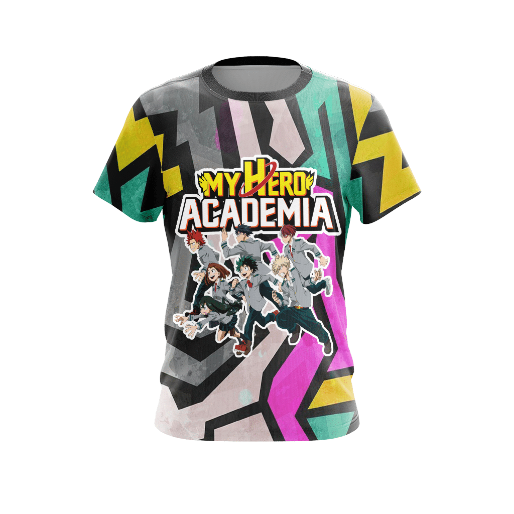 My Hero Academia Characters Unisex 3D T-shirt