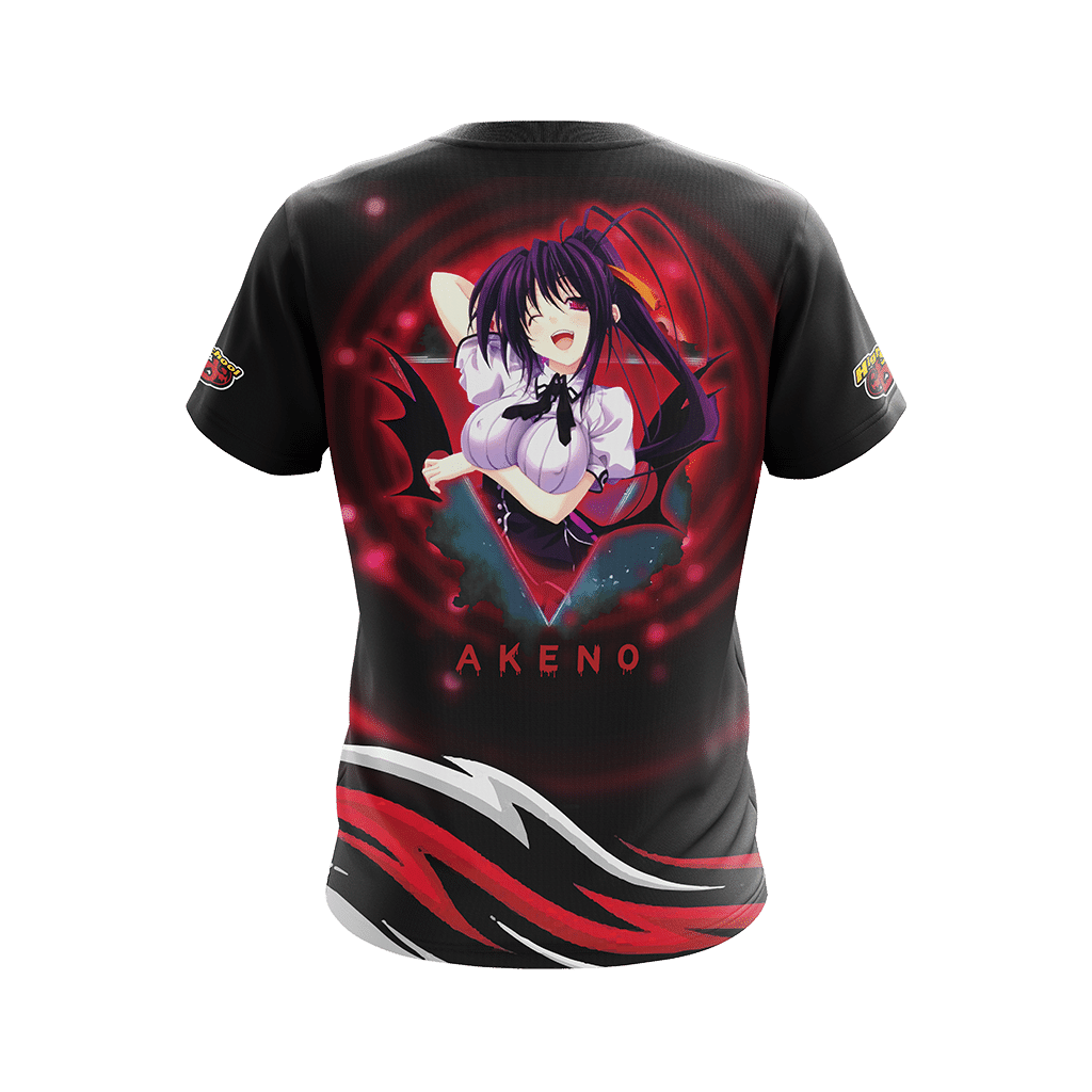 Highschool DxD - Akeno Himejima Unisex 3D T-shirt
