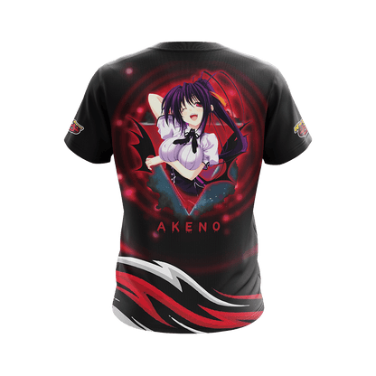 Highschool DxD - Akeno Himejima Unisex 3D T-shirt