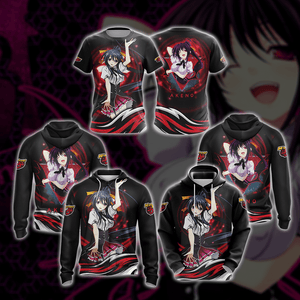 Highschool DxD - Akeno Himejima Unisex 3D T-shirt