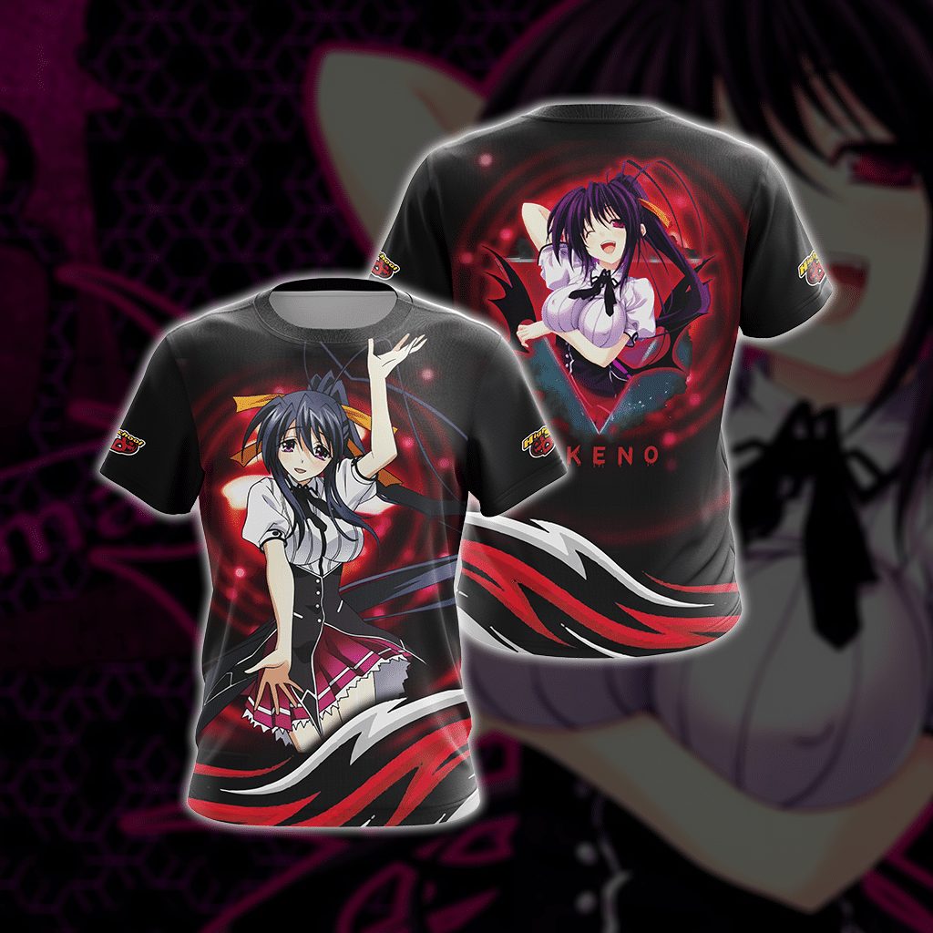 Highschool DxD - Akeno Himejima Unisex 3D T-shirt T-shirt