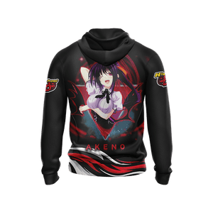 Highschool DxD - Akeno Himejima Unisex 3D Hoodie