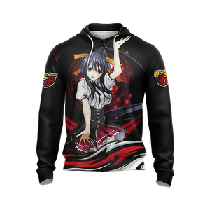 Highschool DxD - Akeno Himejima Unisex Zip Up Hoodie