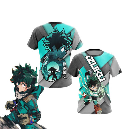 My Hero Academia - Izuku Midoriya Unisex 3D T-shirt T-shirt