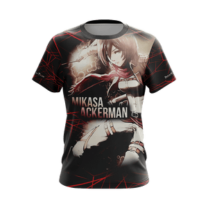 Attack On Titan - Mikasa Ackerman New Style Unisex 3D T-shirt