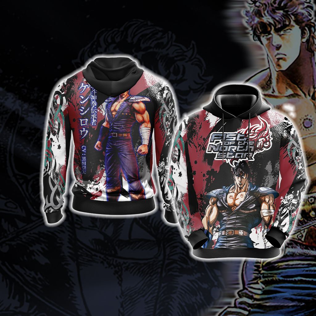 Fist of the North Star - Kenshiro New Style Unisex 3D Hoodie