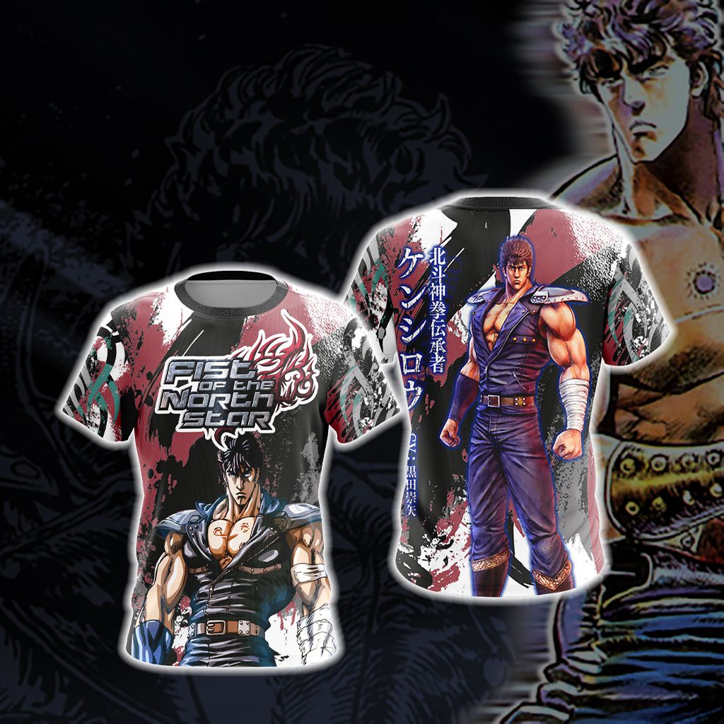 Fist of the North Star - Kenshiro New Style Unisex 3D T-shirt T-shirt